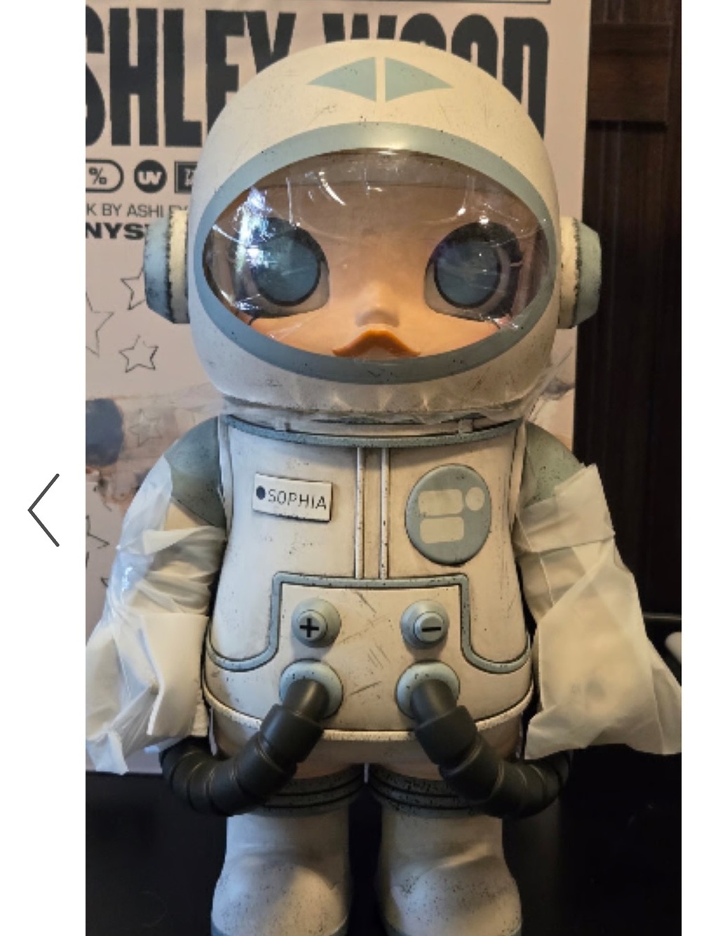 400% Mega Space Molly. “Ashley Wood”Gorgeous!Sealed Box.